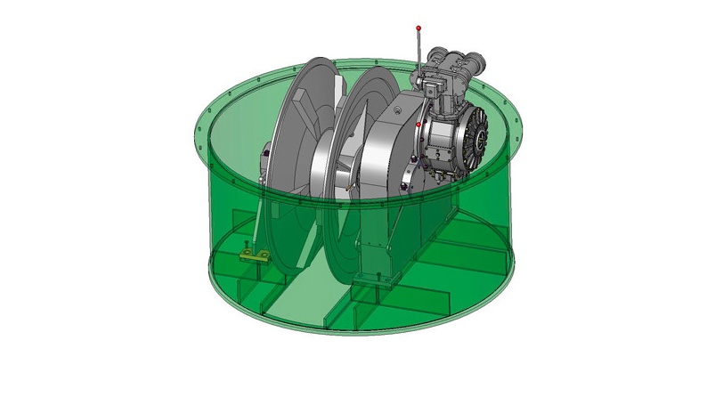 Chain pulling winches