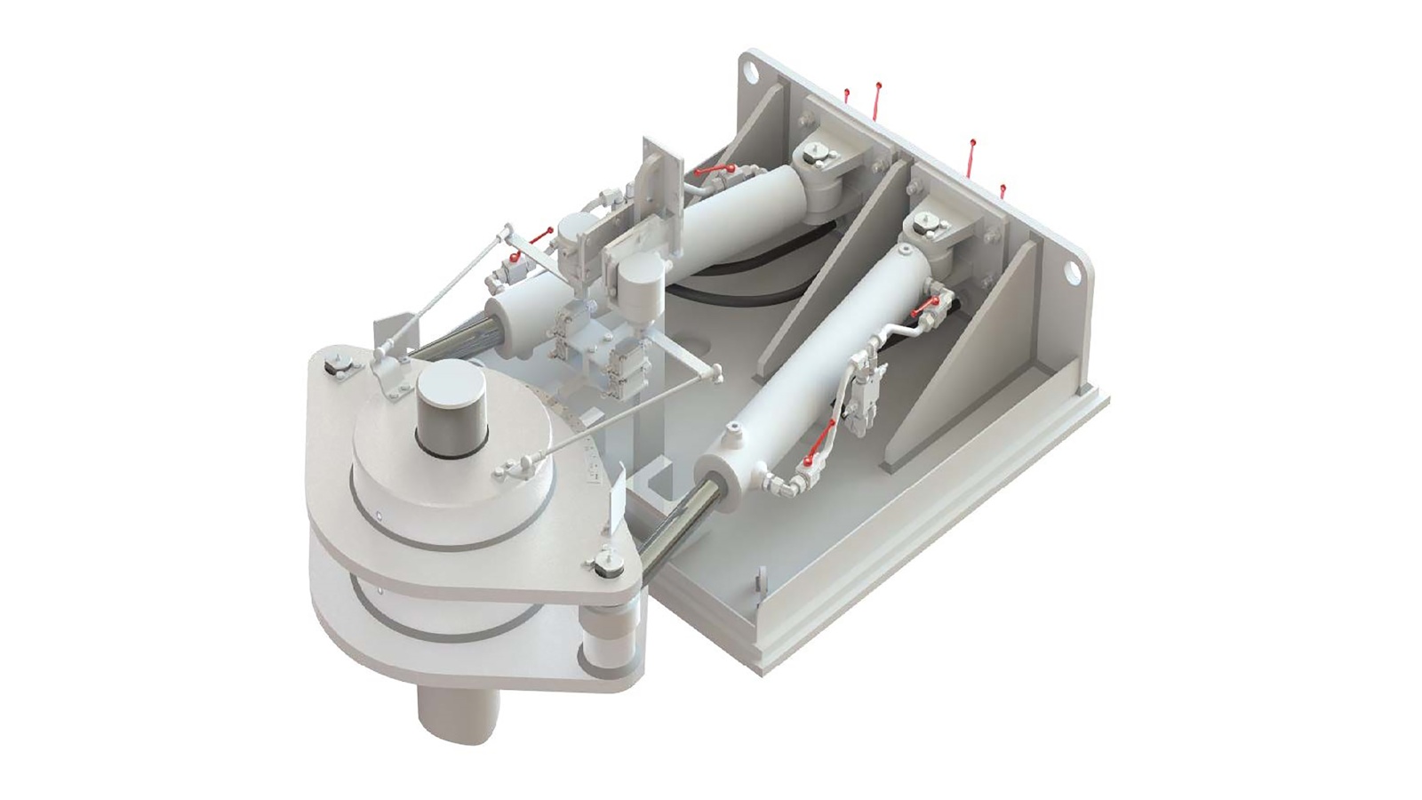 Piston-type steering gear
